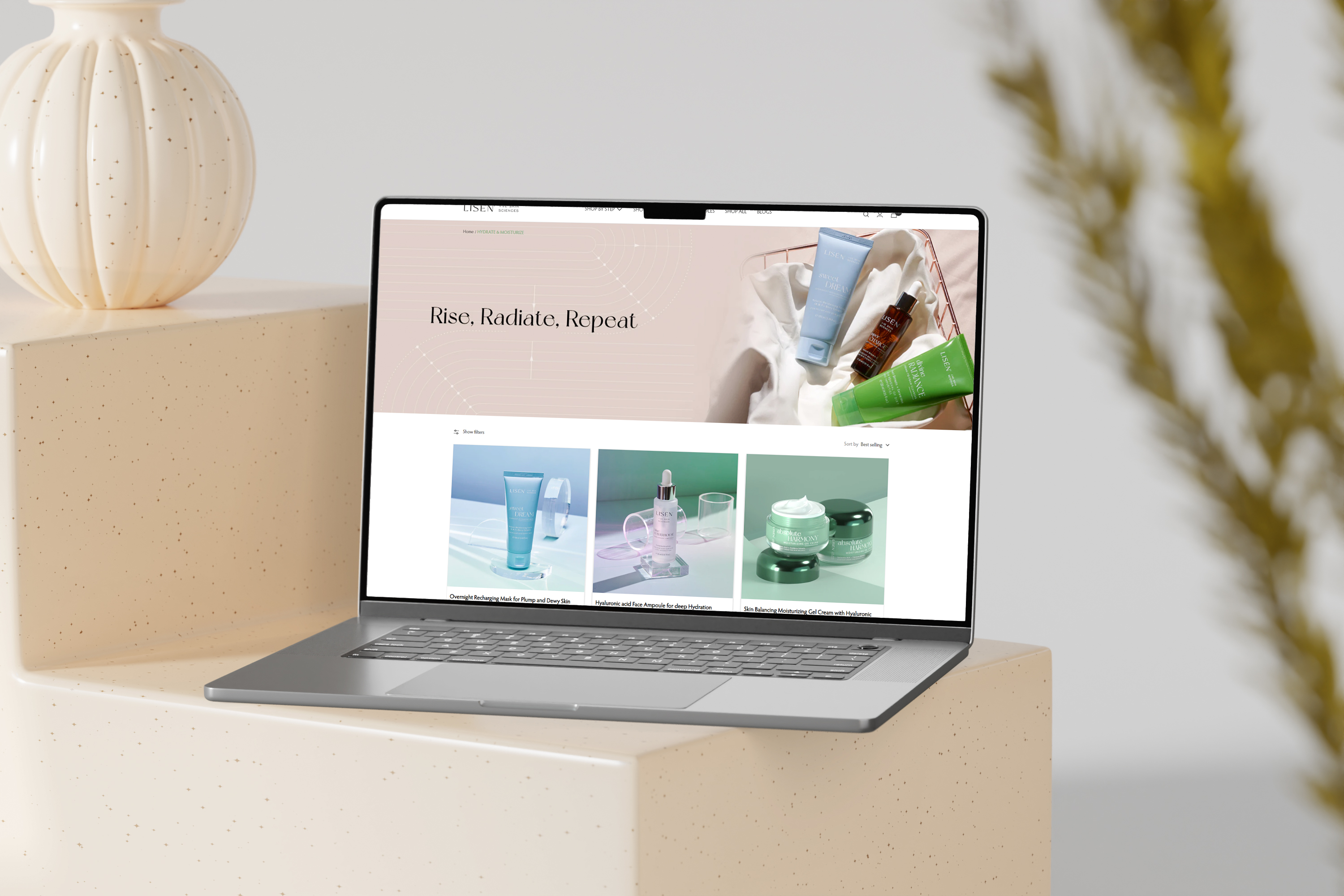 https://omnisttechhub.com/Skincare Ecommerce Web Design